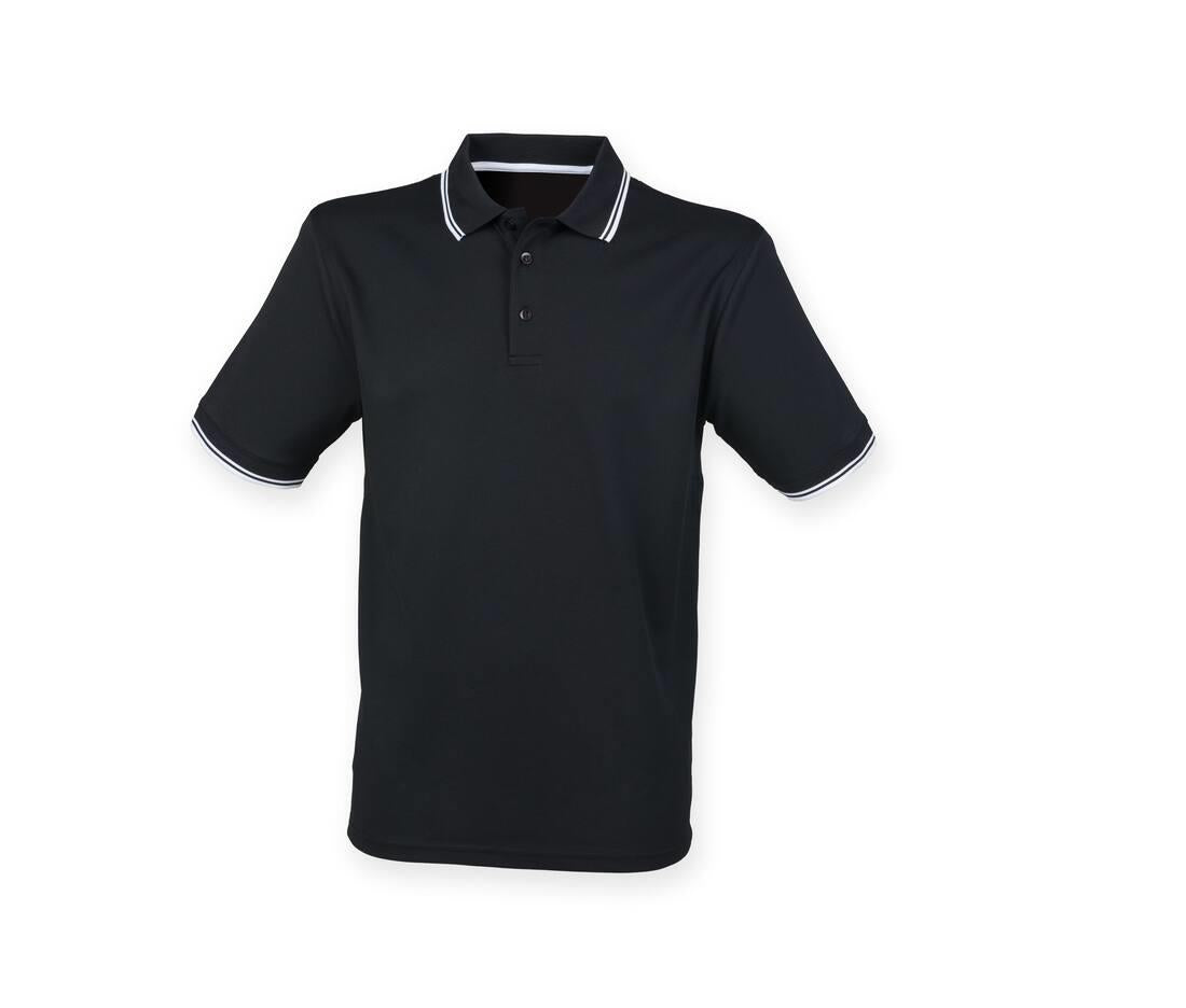Henbury Men's Tipped Polo Shirt