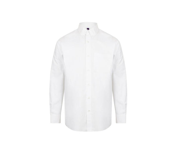 Henbury Men's Classic Ls Oxford Shirt