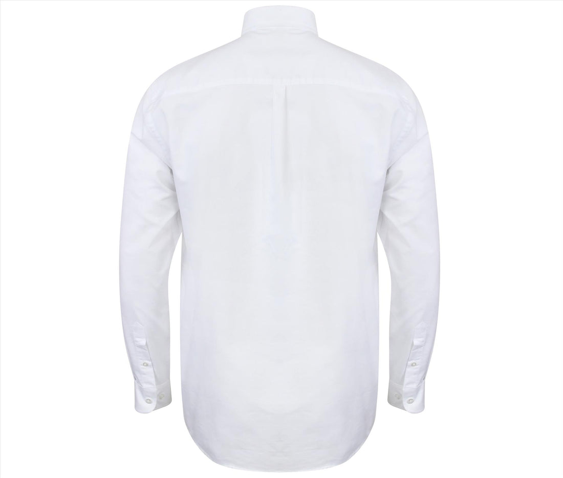 Henbury Modern Oxford Long Sleeved Shirt - Classic Fit