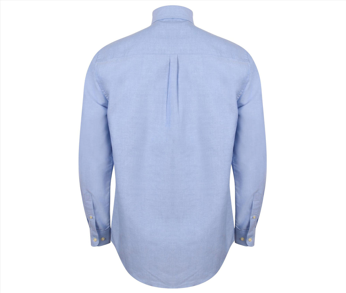 Henbury Modern Oxford Long Sleeved Shirt - Classic Fit