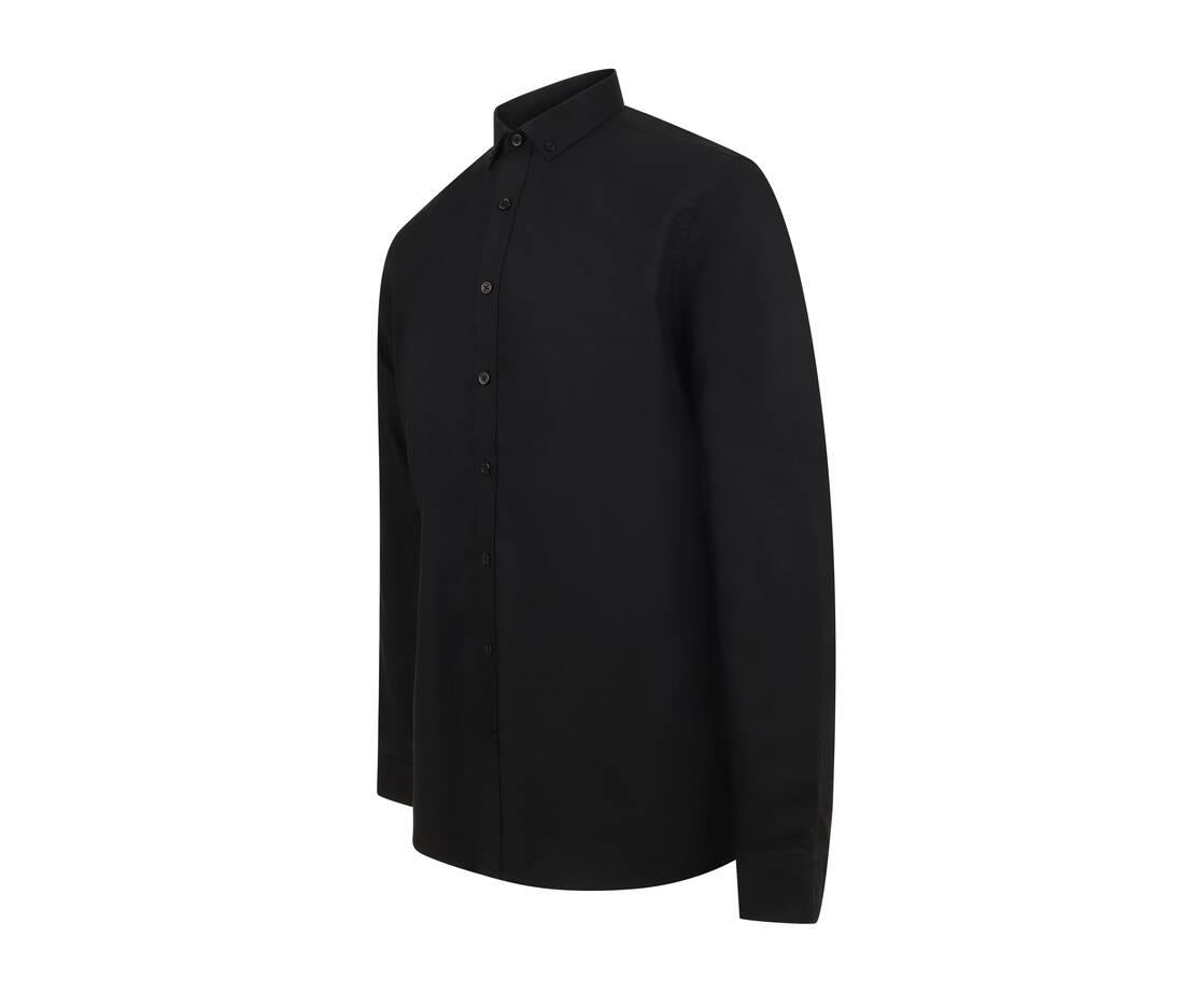 Henbury Men’s Modern L/s Oxford Shirt – Regular Fit