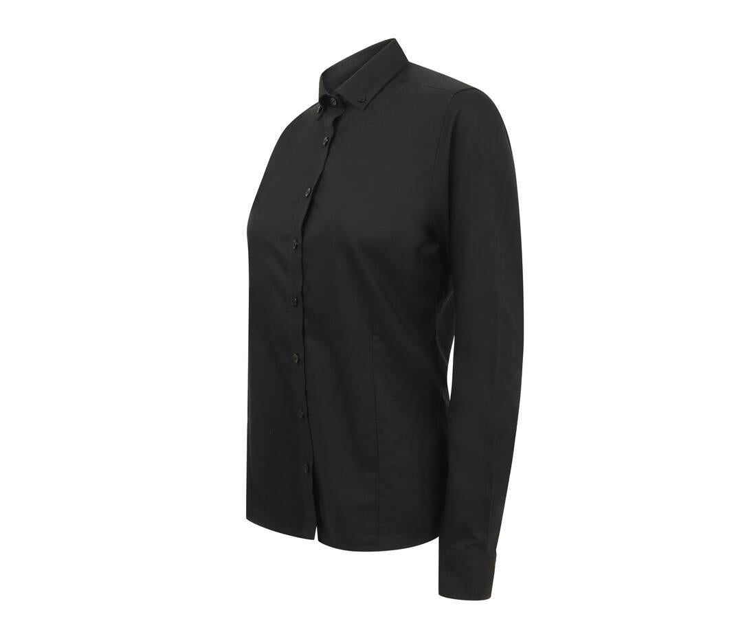Henbury Ladies’ Modern L/s Oxford Shirt – Regular Fit