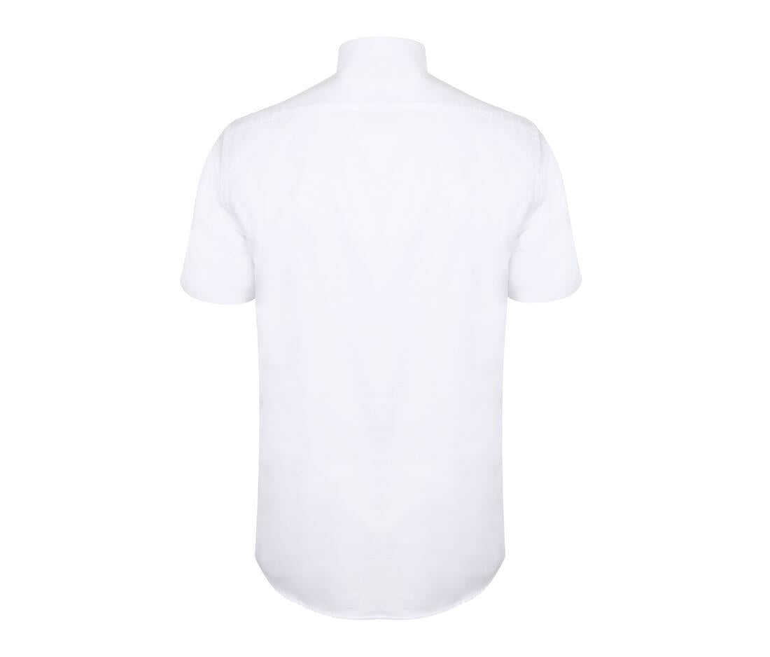 Henbury Men’s Modern S/s Oxford Shirt – Regular Fit