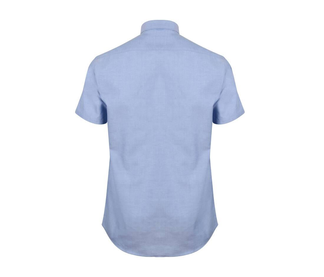 Henbury Men’s Modern S/s Oxford Shirt – Regular Fit
