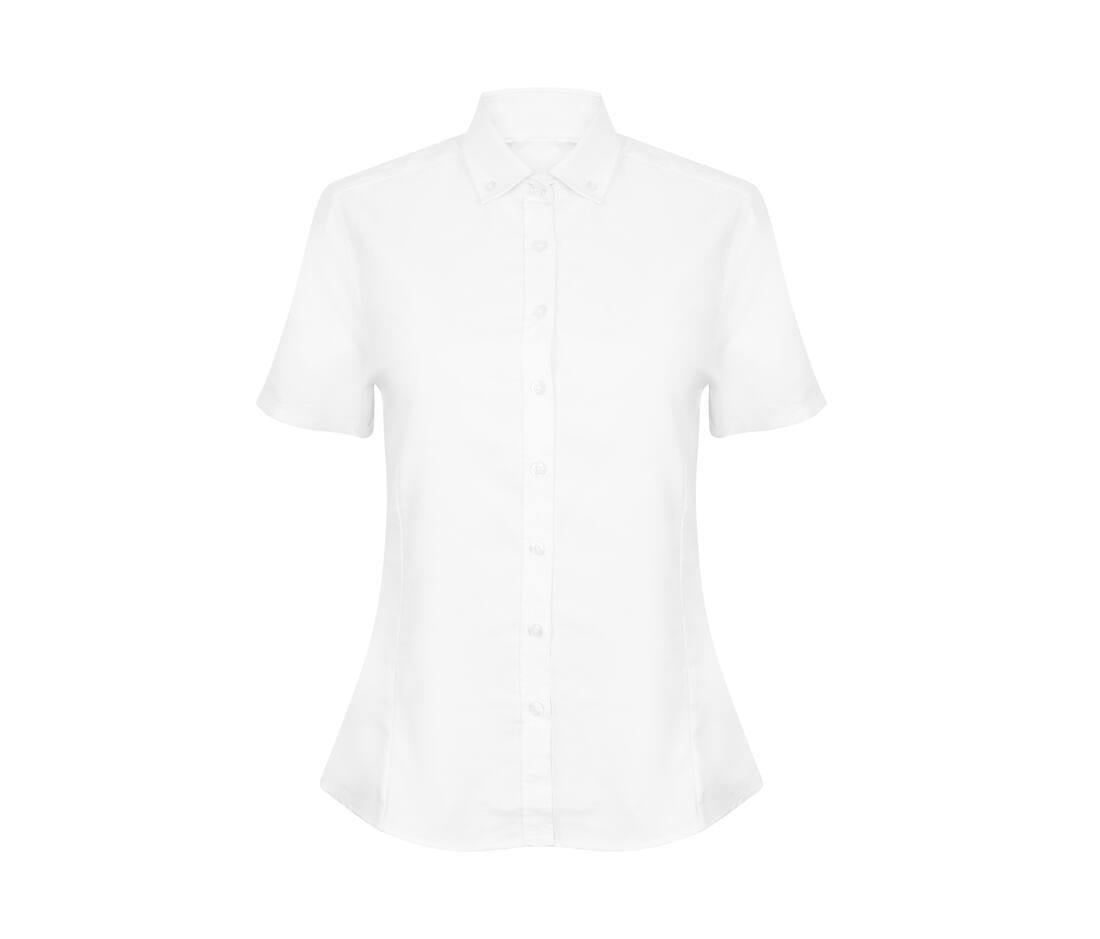 Henbury Ladies’ Modern S/s Oxford Shirt – Regular Fit