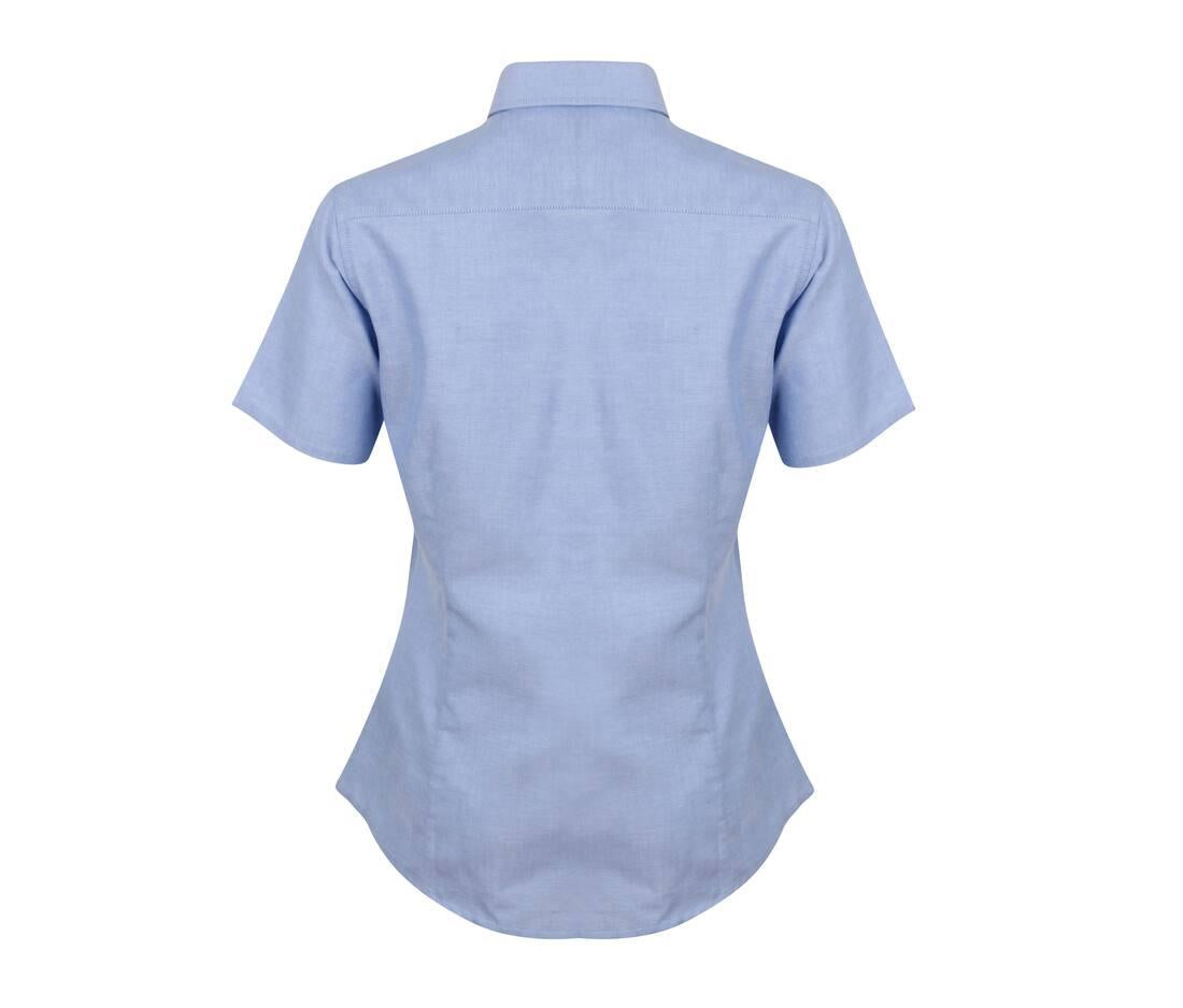 Henbury Ladies’ Modern S/s Oxford Shirt – Regular Fit