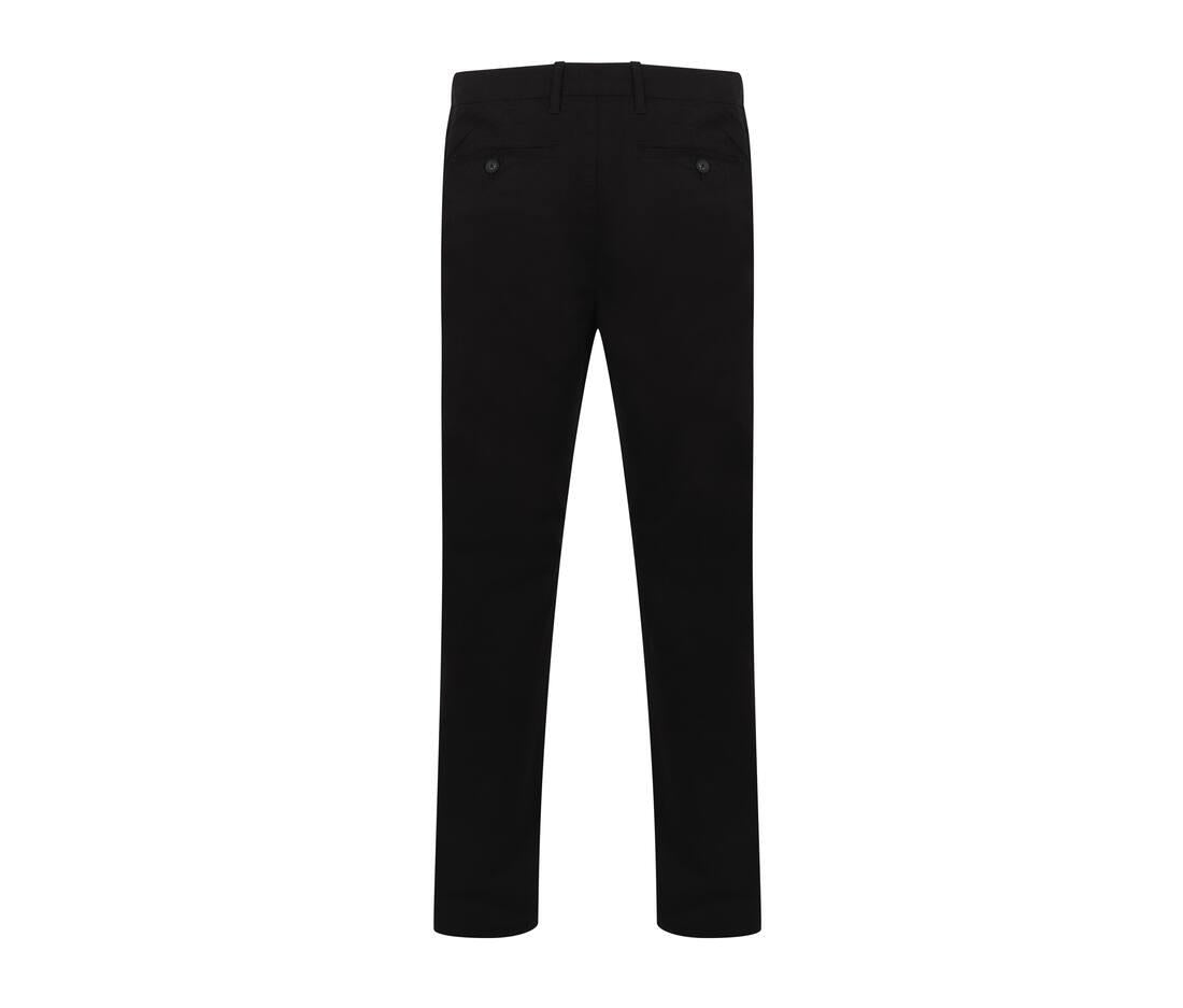 Henbury Men's Stretch Chino - Flex Waistband