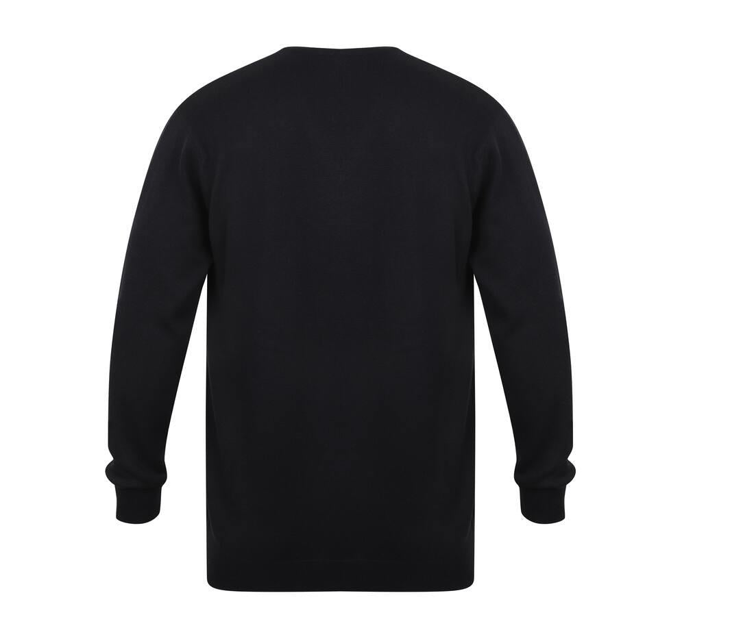 Henbury Men's V-neck Jumper