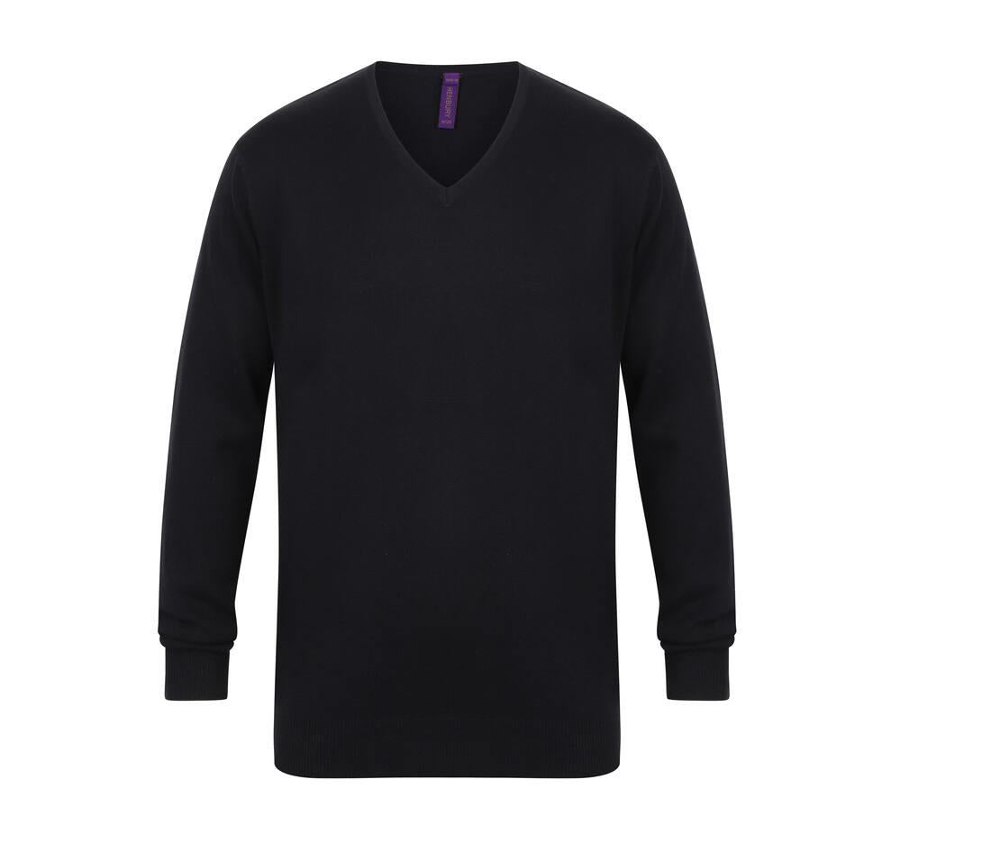Henbury Men's V-neck Jumper
