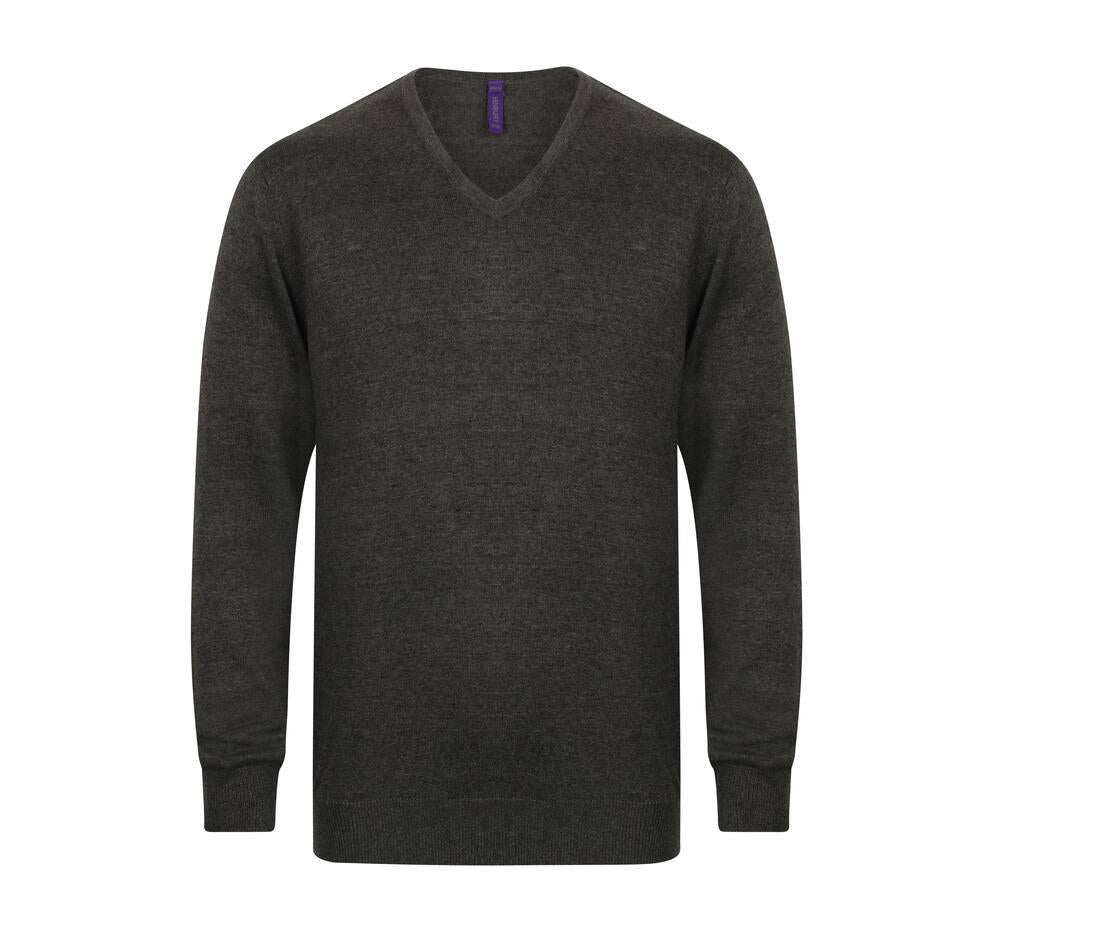 Henbury Men's V-neck Jumper