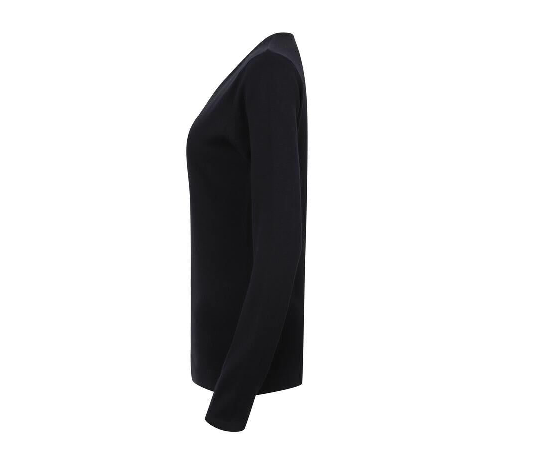 Henbury Ladies' V-neck Jumper