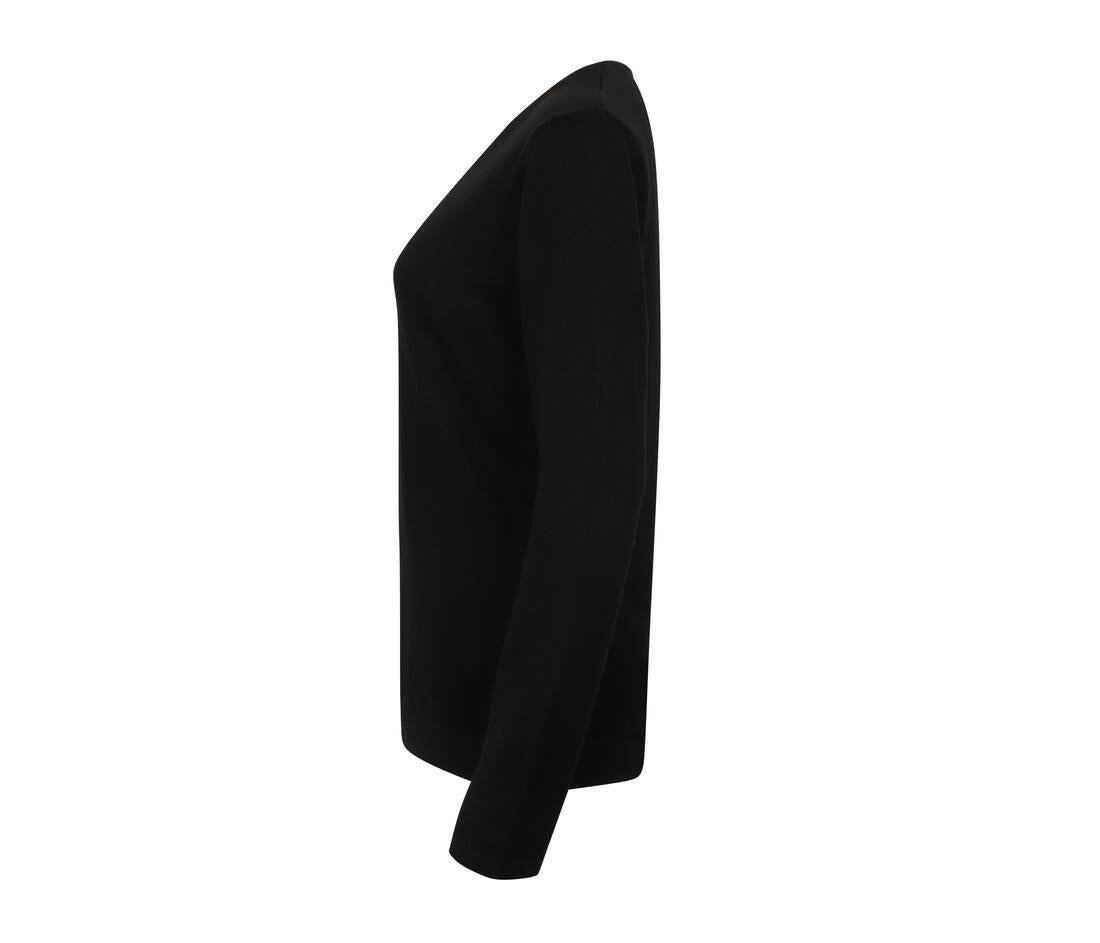 Henbury Ladies' V-neck Jumper