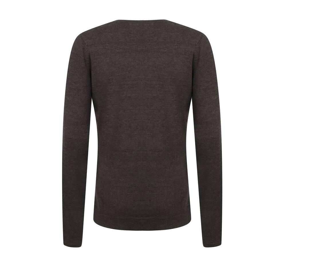 Henbury Ladies' V-neck Jumper