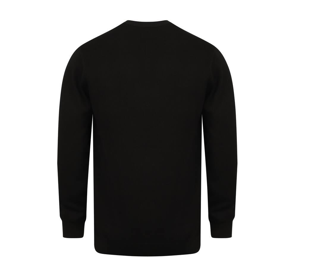 Henbury Men's V Button Cardigan
