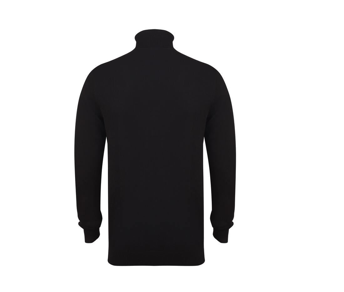Henbury Men's Roll Neck Jumper