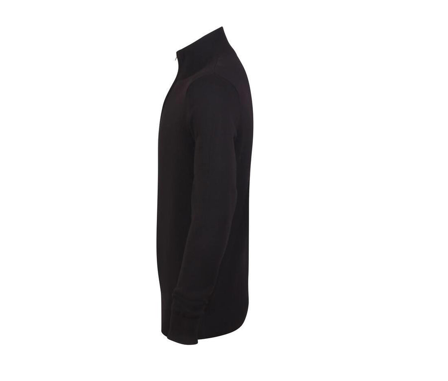 Men's Knitted Quarter Zip Jumper