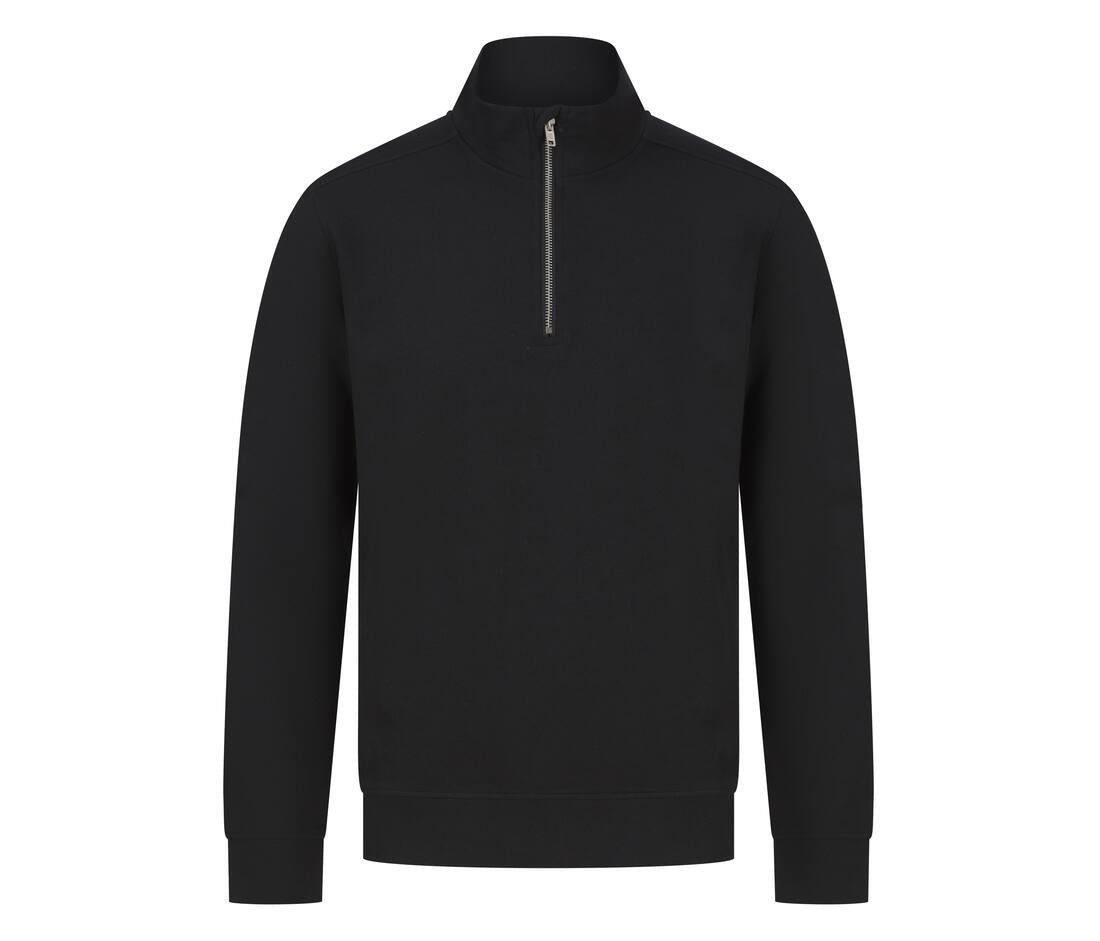 Henbury Unisex Sustainable 1/4 Zip Sweatshirt