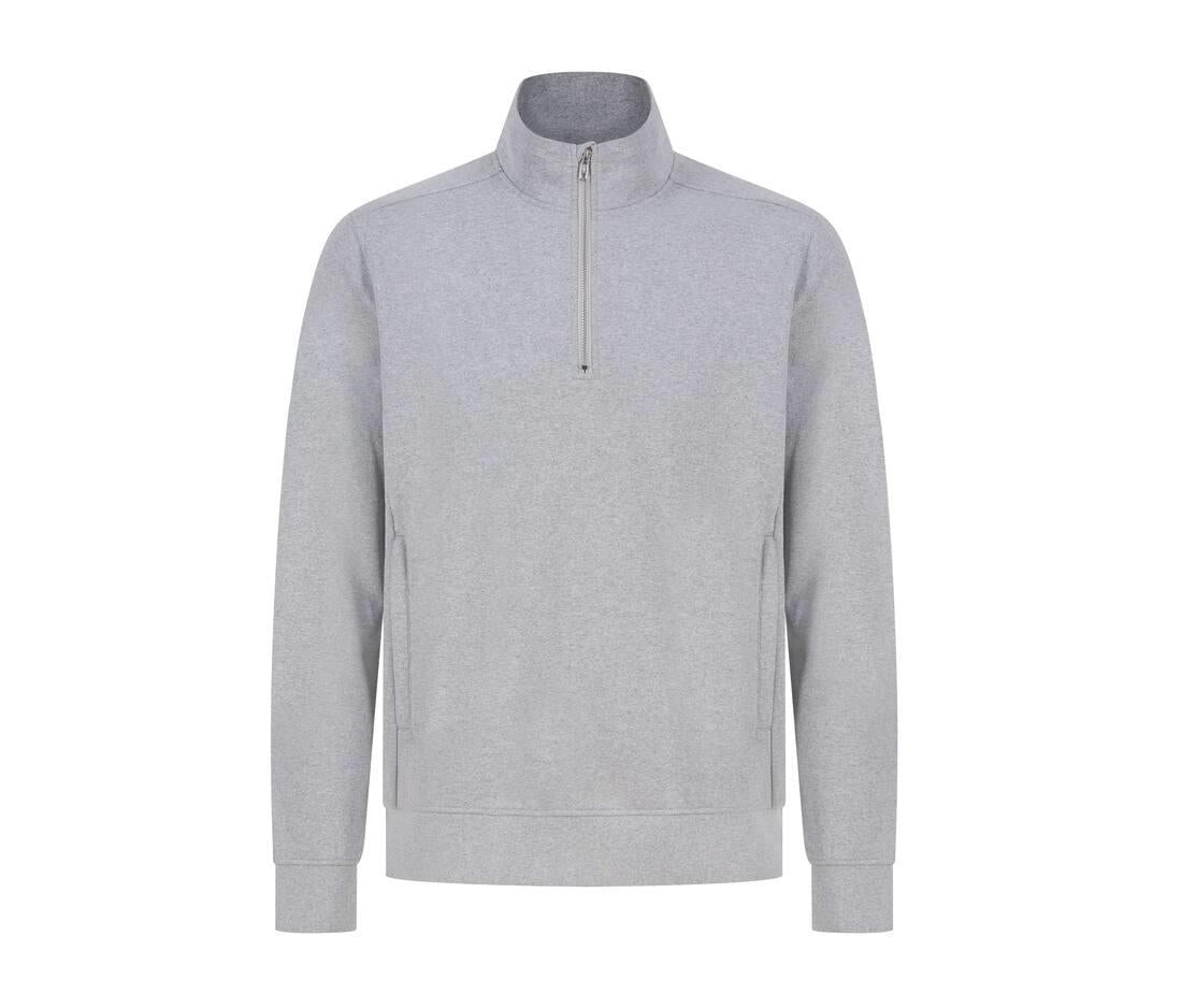 Henbury Unisex Sustainable 1/4 Zip Sweatshirt