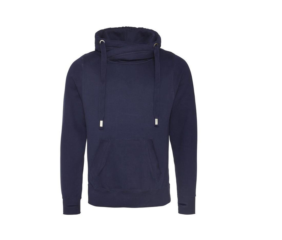 Cross Neck Hoodie