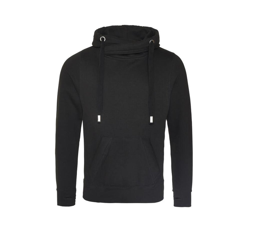 Cross Neck Hoodie