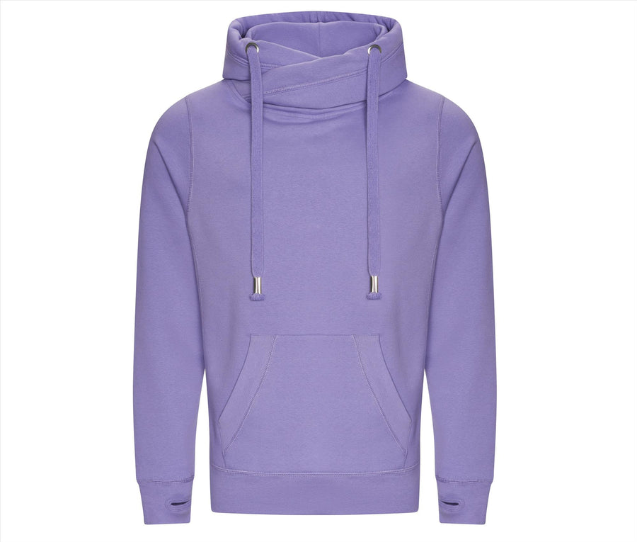 Cross Neck Hoodie