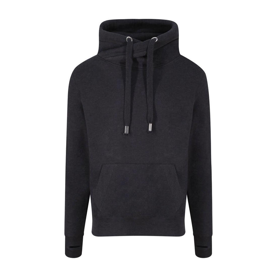 Cross Neck Hoodie