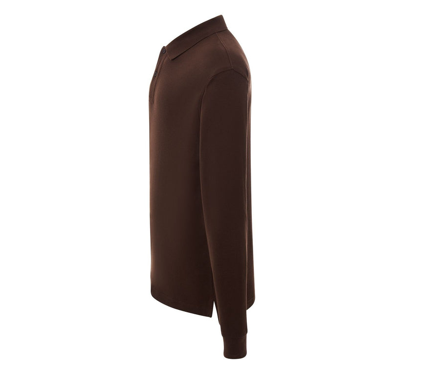 Man Regular Long Sleeve Polo
