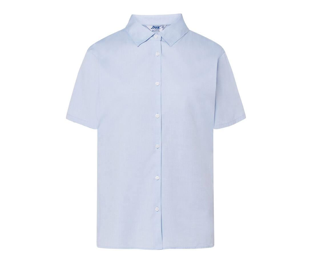 Jhk Oxford Shirt Short Sleeves Lady
