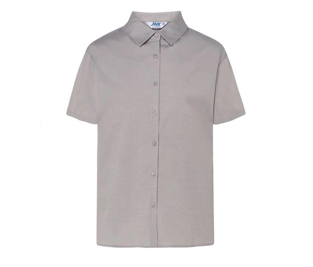 Jhk Oxford Shirt Short Sleeves Lady
