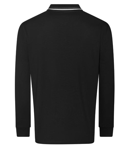 Just Polos AWDis Long Sleeve Tipped 100 Polo Shirt