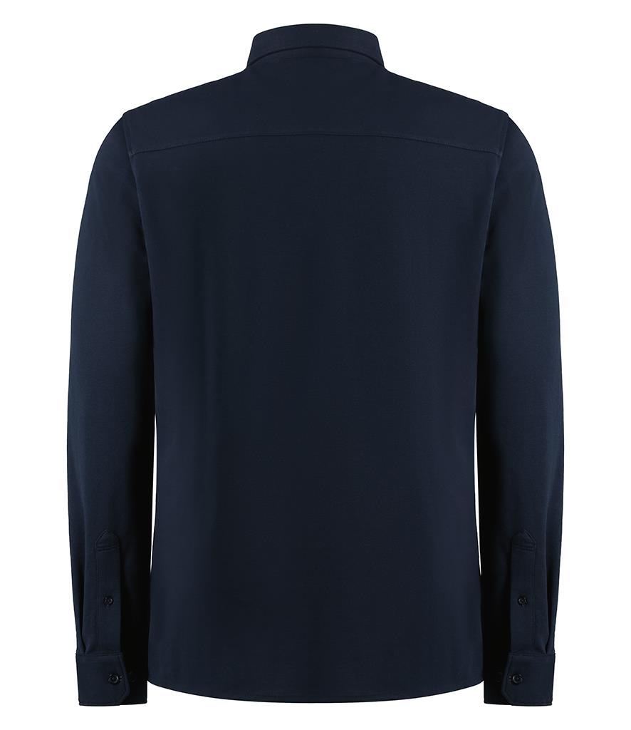 Long Sleeve Superwash® 60°c Piqué Shirt