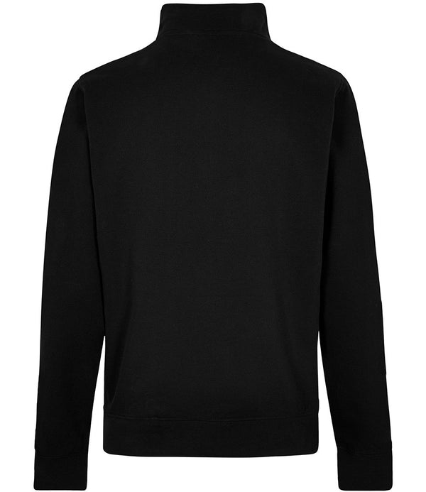 Regular Fit 1/4 Zip Piqué Sweatshirt