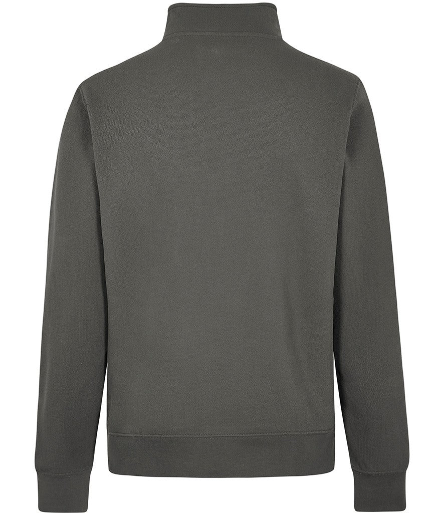 Regular Fit 1/4 Zip Piqué Sweatshirt