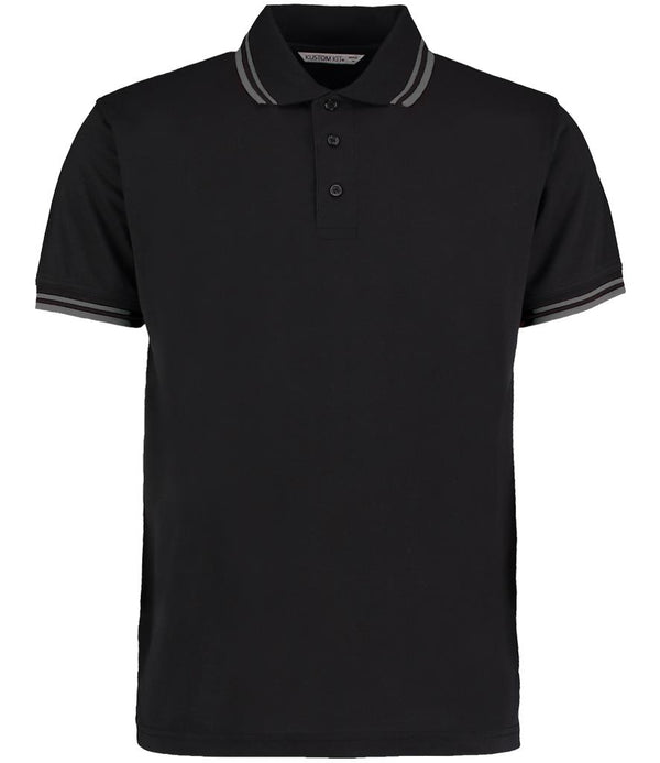 Contrast Tipped Poly/Cotton Piqué Polo Shirt