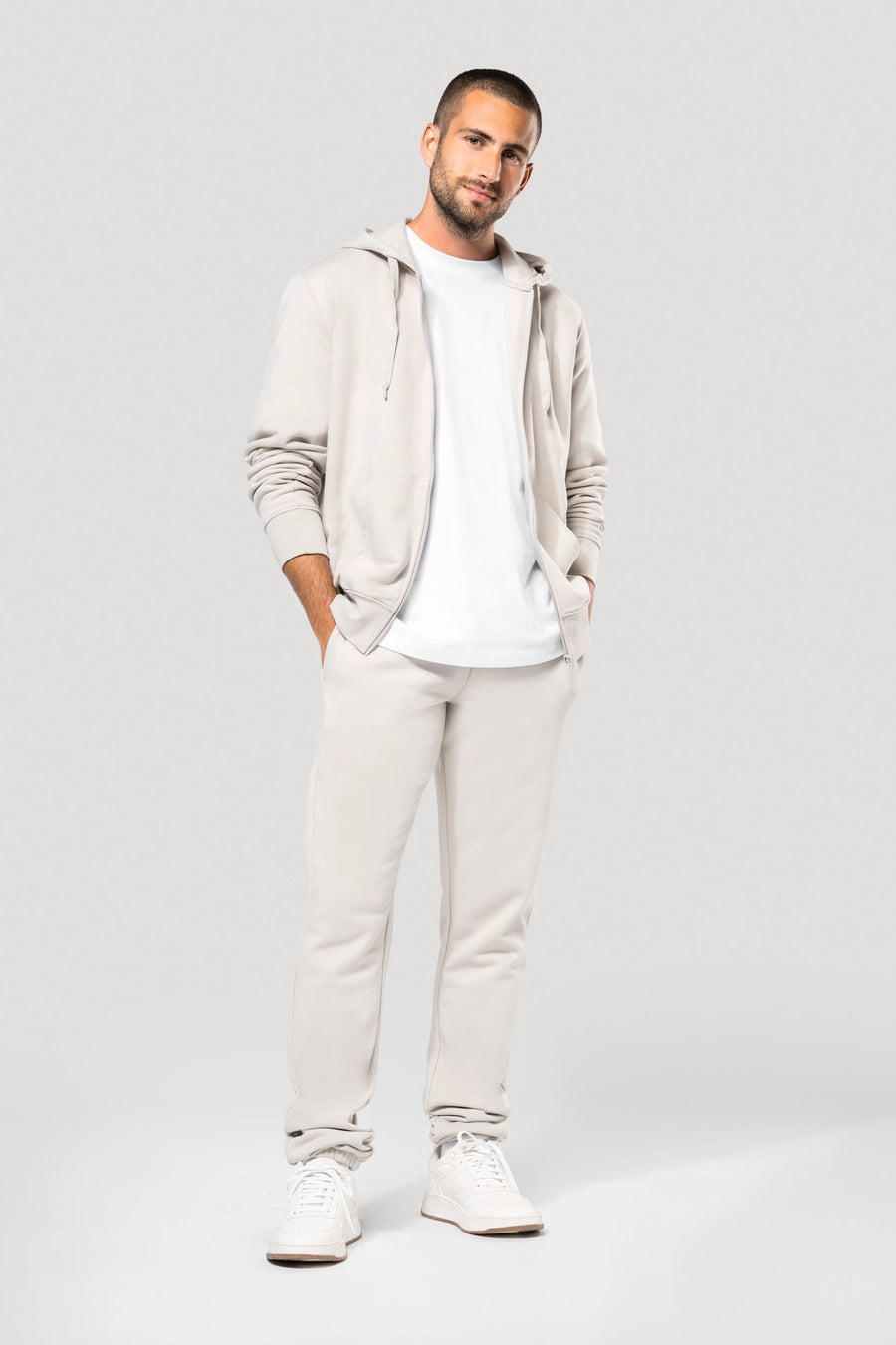 Ecologische fleece joggingbroek voor heren