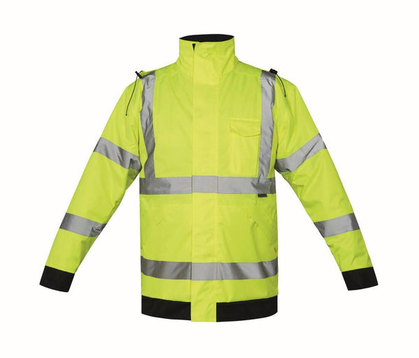 Korntex Hi-vis Rain Jacket Tampere