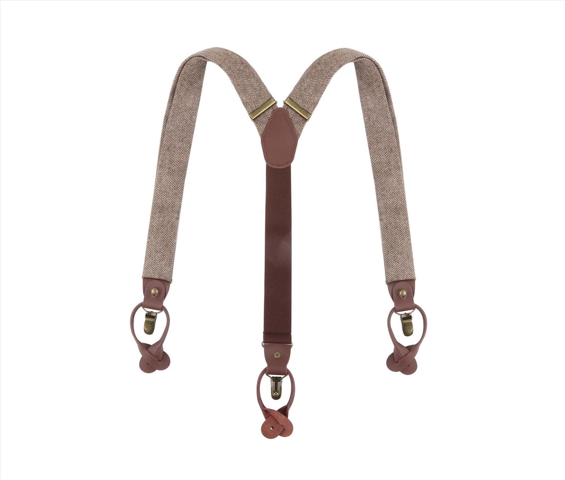 Karlowsky Suspenders Urban-herringbone