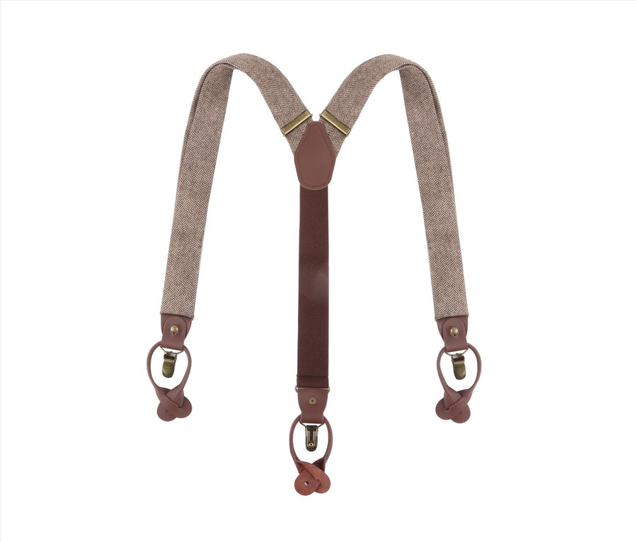 Suspenders Urban-herringbone