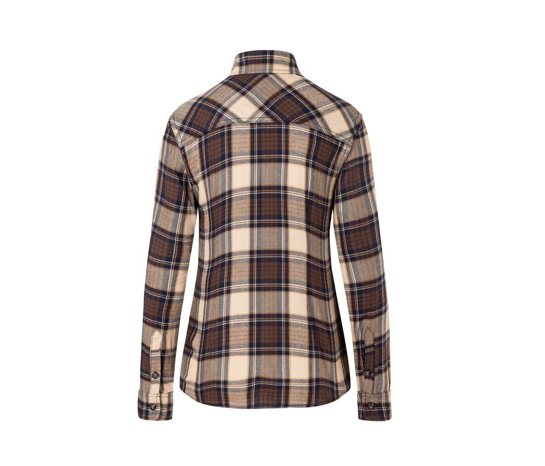 Karlowsky Ladies' Checked Blouse Urban-trend