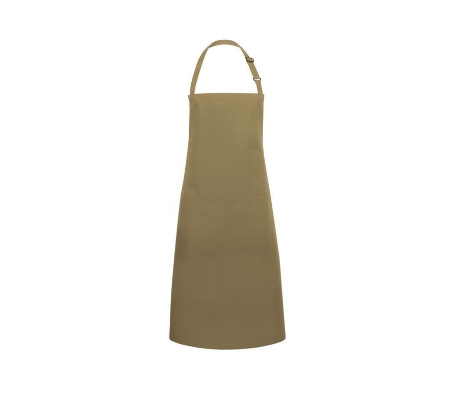 Bib Apron Basic With Buckle And Pocket