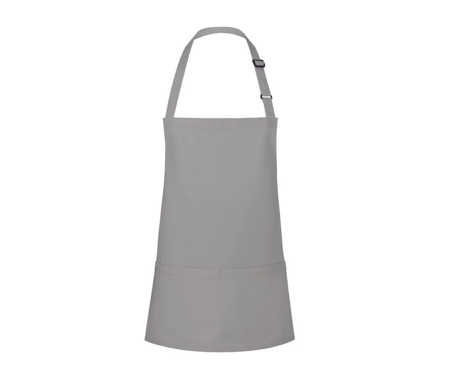 Short Bib Apron Basic With Buckle And Pocket