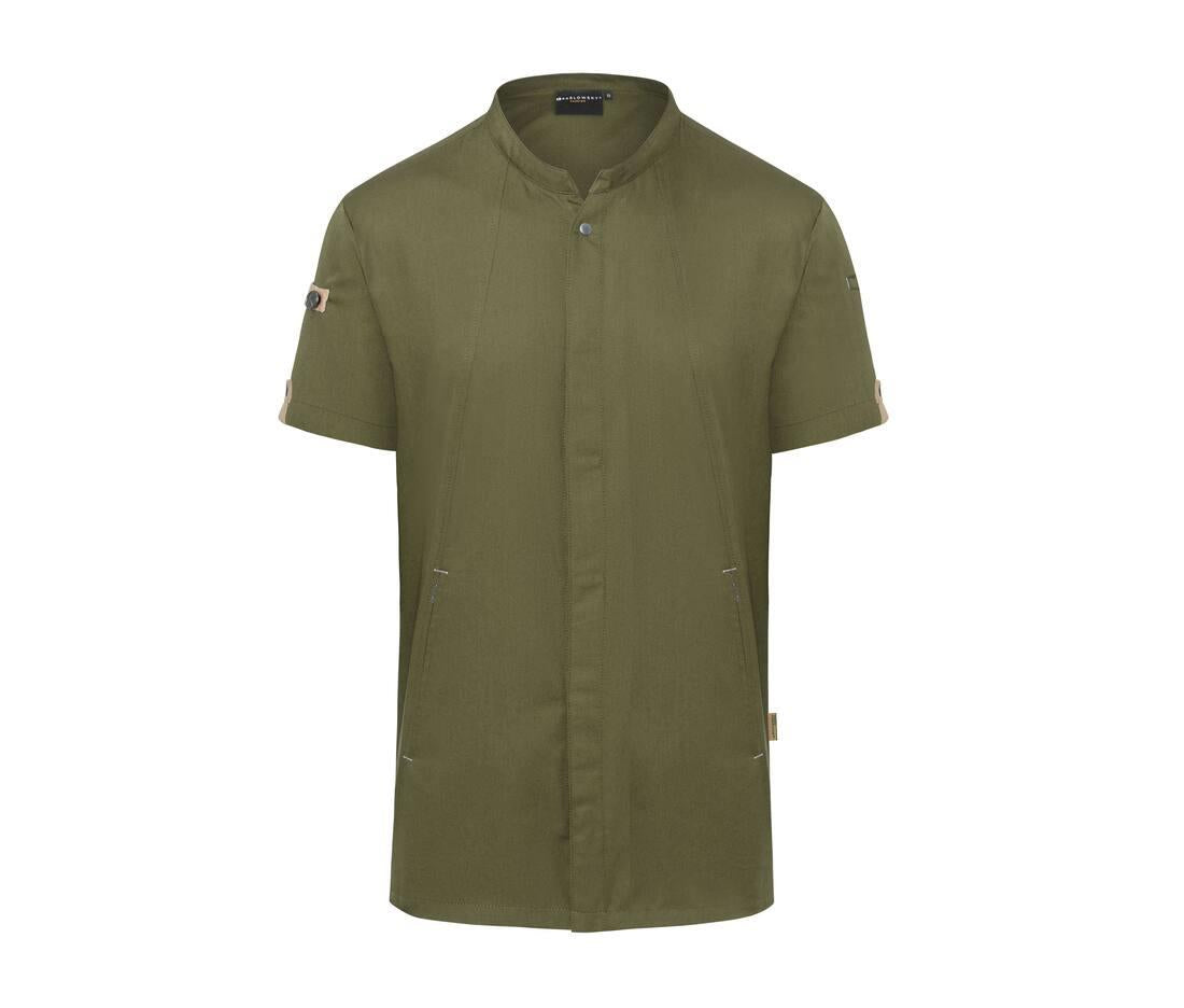 Karlowsky Short-sleeve Chef Jacket Green-generation
