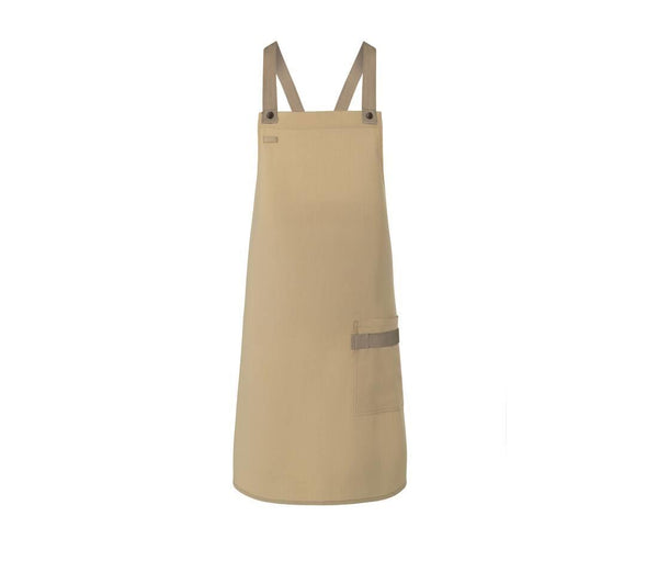 Karlowsky Bib Apron Urban-look With Cross Straps And Pocket