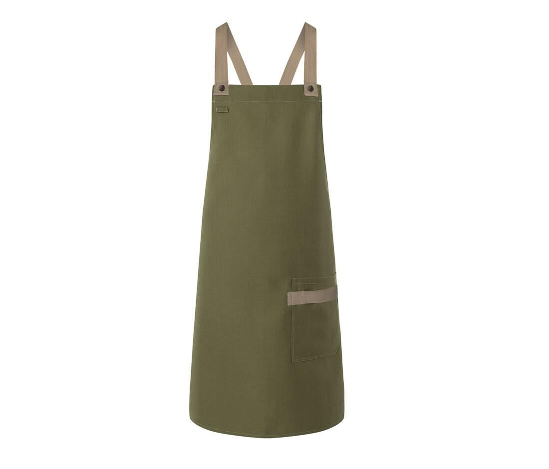 Karlowsky Bib Apron Urban-look With Cross Straps And Pocket