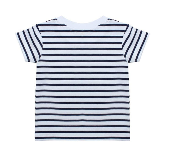 Kids Striped Crew Neck T Shirt