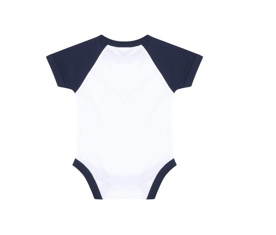 Short Sleeved Baseball Bodysuit