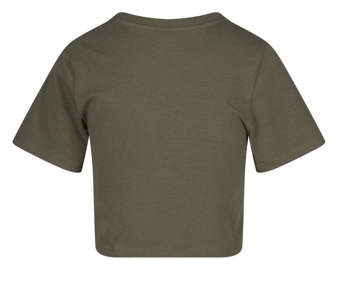 New Morning Studios Ladies Cropped T-shirt