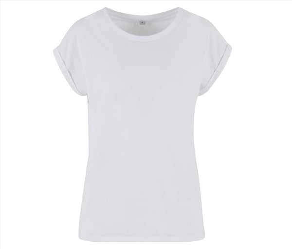 New Morning Studios Ladies Regular Extended Shoulder T-shirt