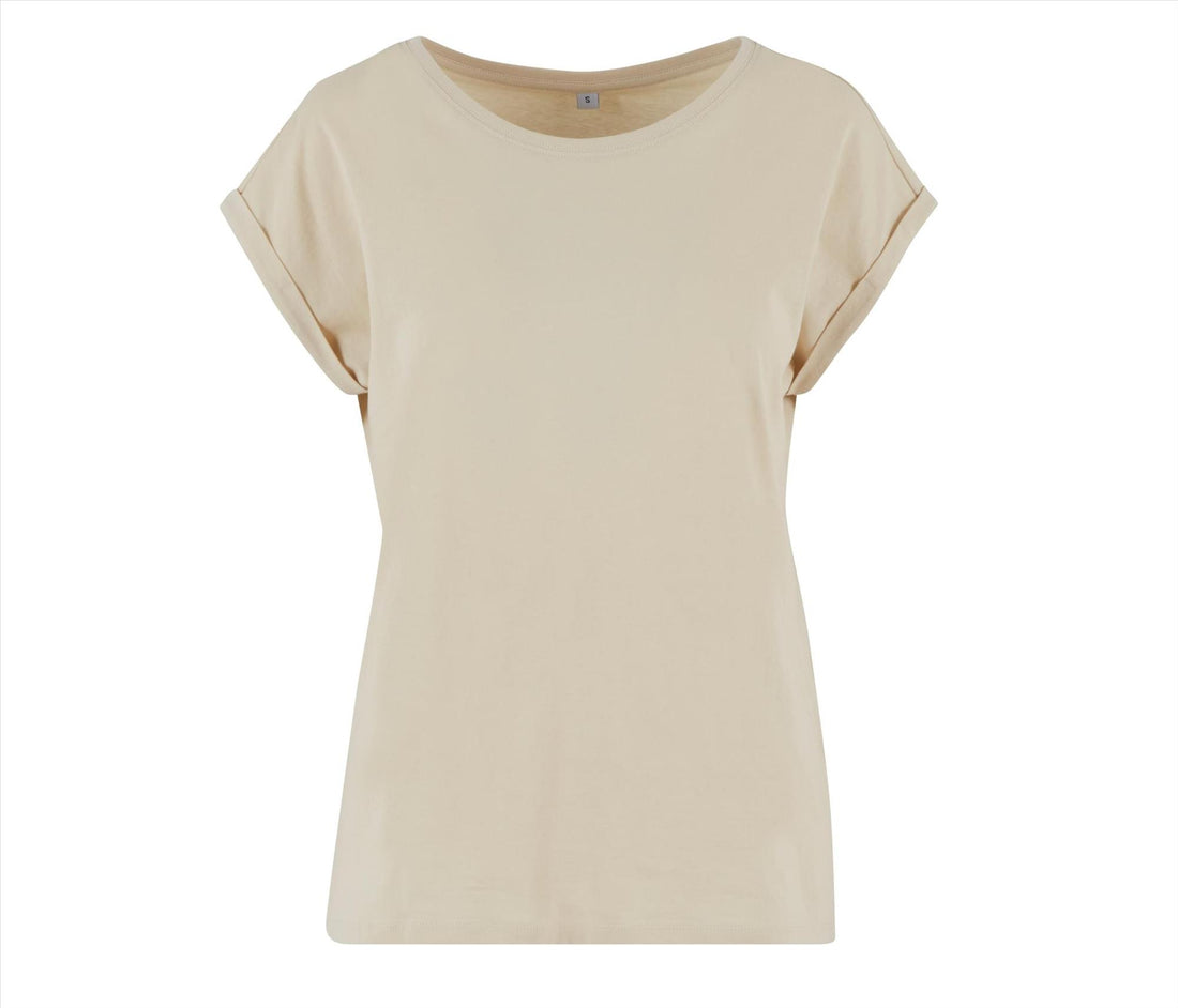 New Morning Studios Ladies Regular Extended Shoulder T-shirt
