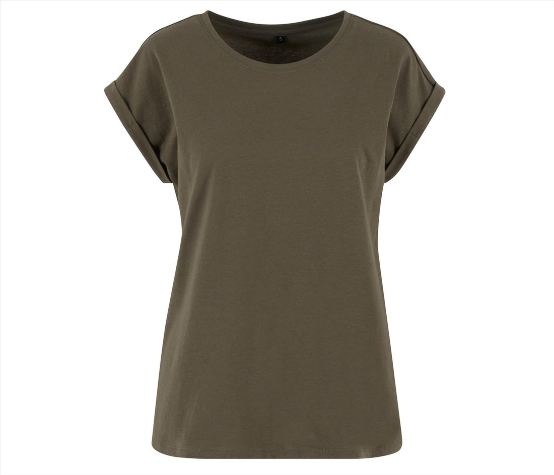 New Morning Studios Ladies Regular Extended Shoulder T-shirt